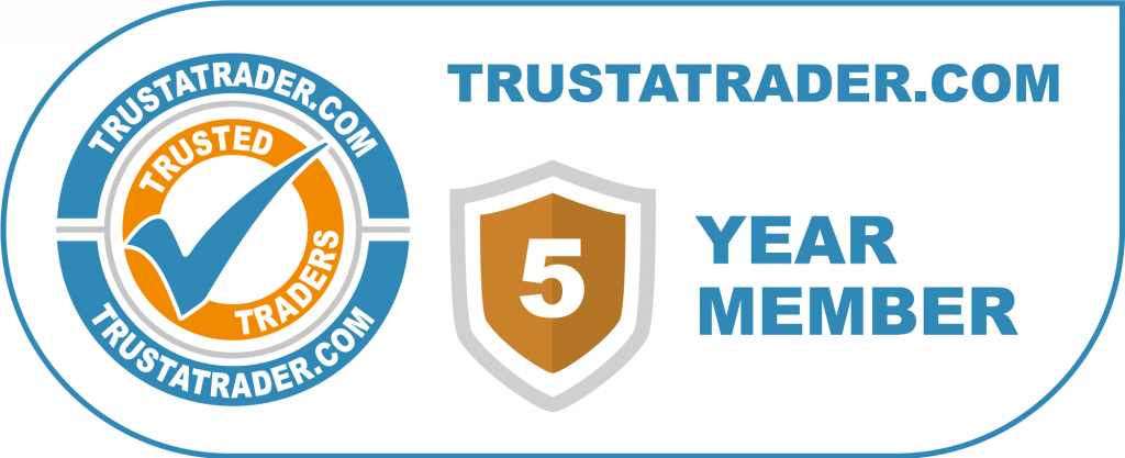 5 year member of Trustatrader.com badge